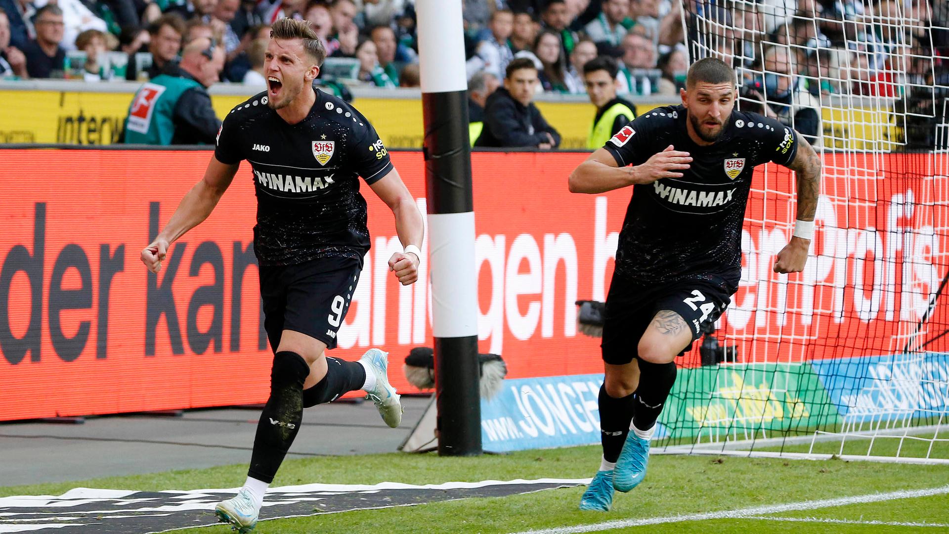 Ermedin Demirovic beim Torjubel