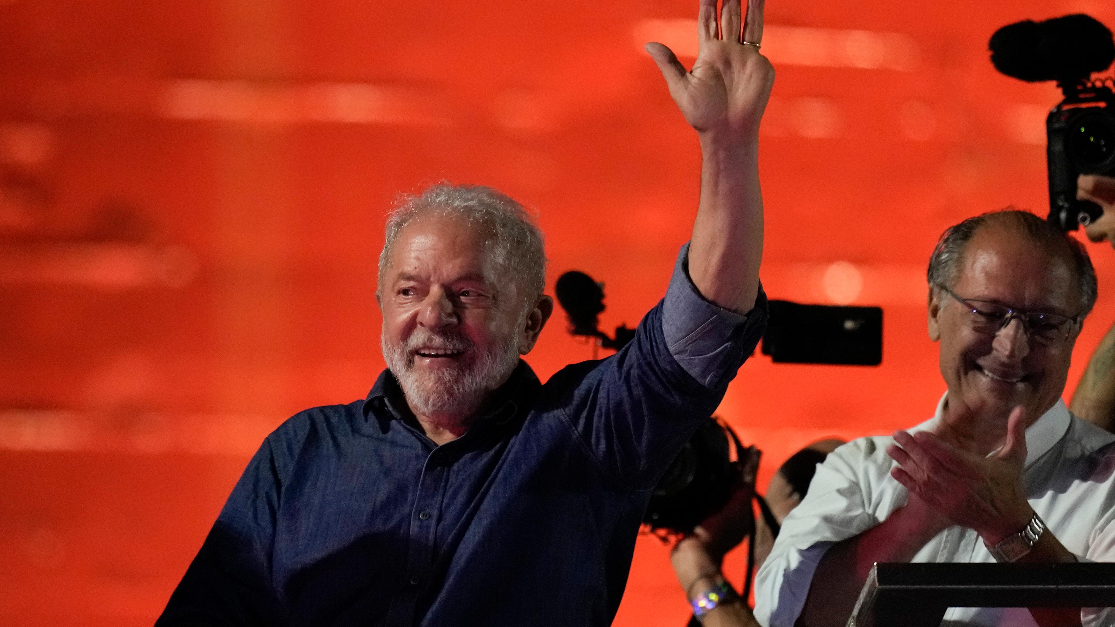 Brasiliens neuer und alter Präsident Luiz Inacio Lula.
