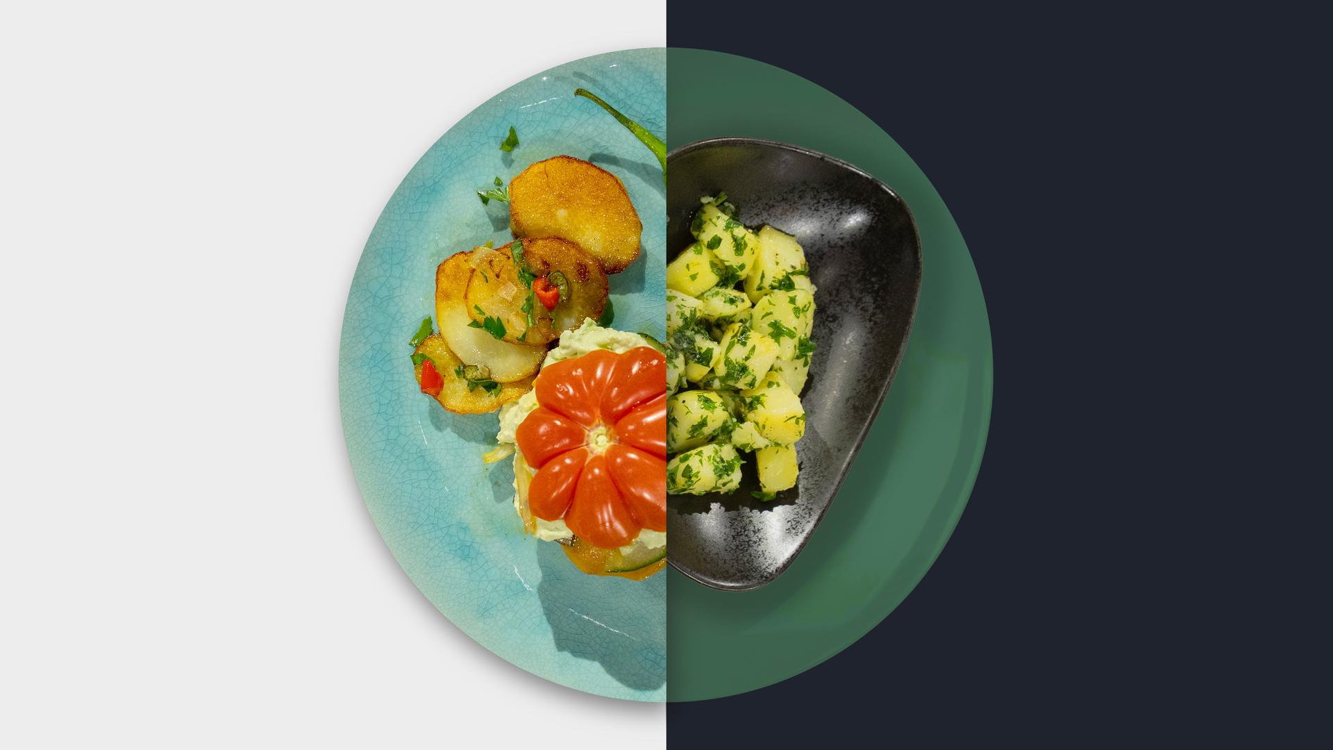 Bratkartoffeln vs. Petersilien-Kartoffeln