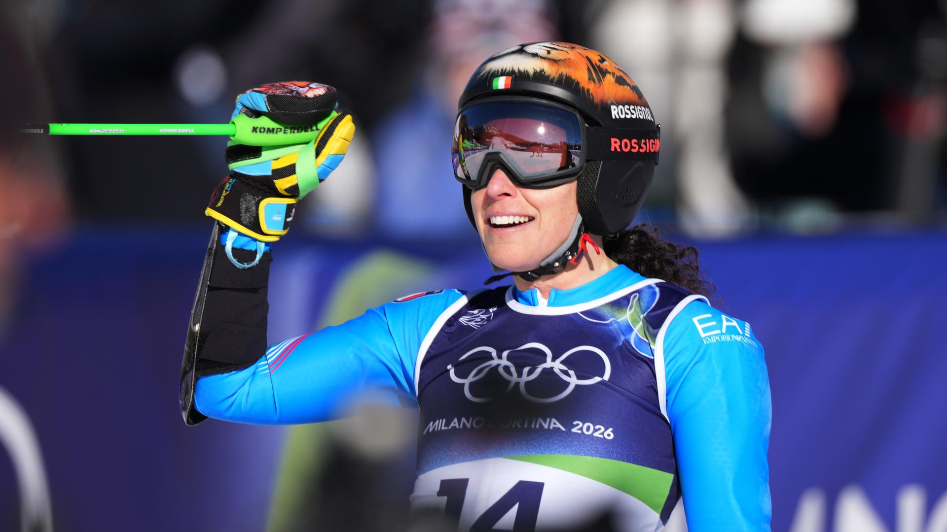 Jubel bei Italiens Federica Brignone