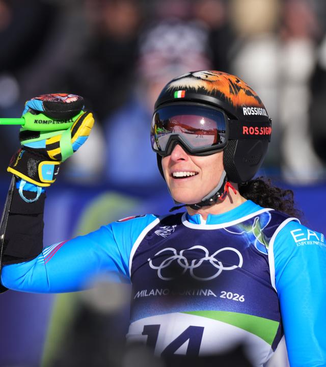 Jubel bei Italiens Federica Brignone