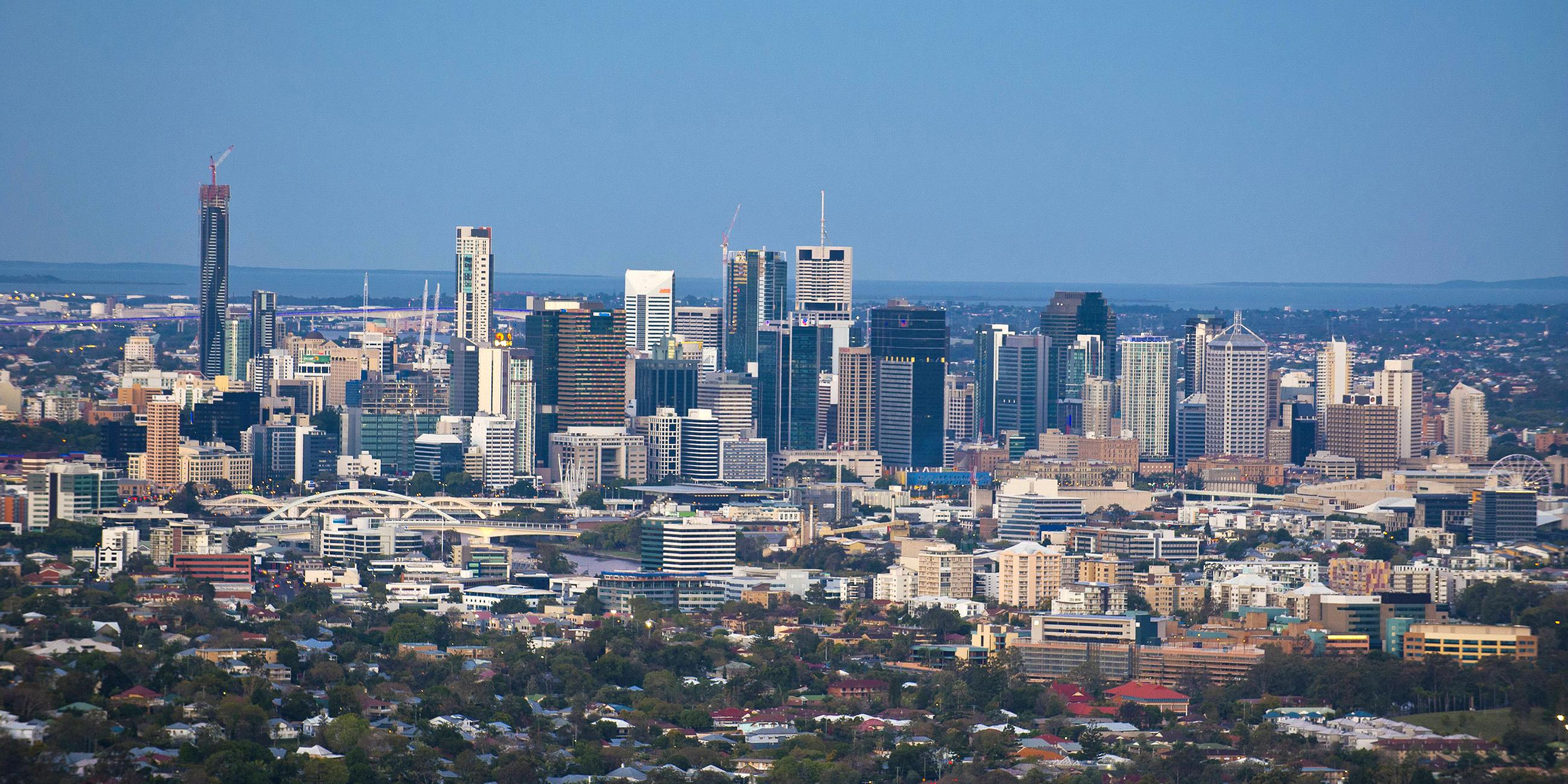 Skyline von Brisbane, Australien