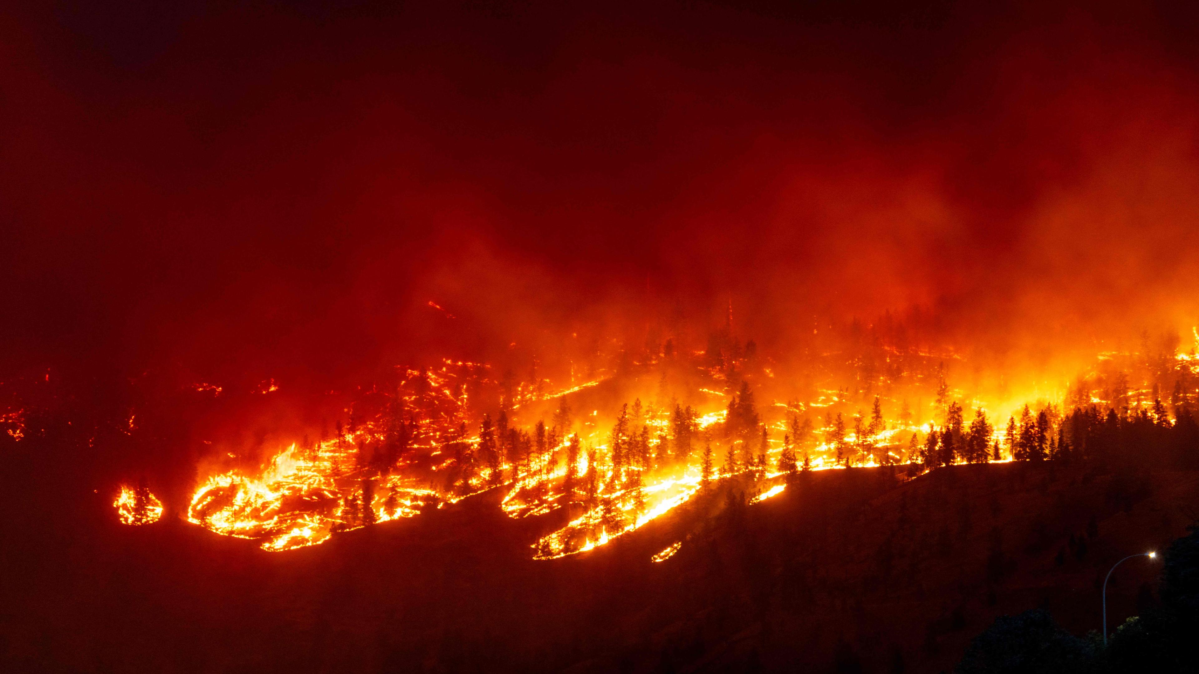 British Columbia Waldbrände