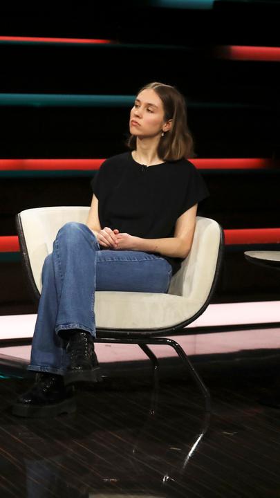 Klimaaktivistin Pauline Brünger bei Lanz zum Thema E-Fuels.