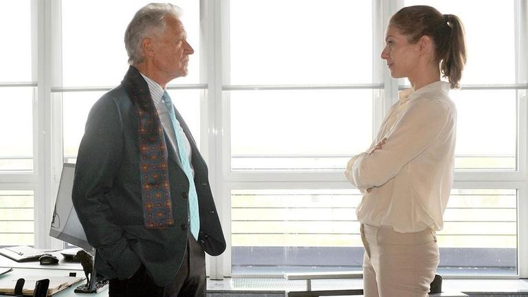 Max Faber (Robert Atzorn, l.) und Kerstin Faber (Lisa Martinek, r.)