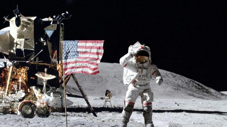 Animation: Mondlandung