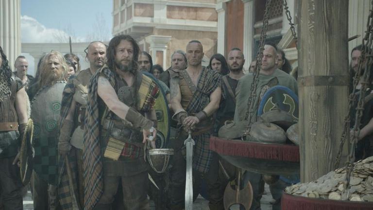 Den Kelten gelingt es, Rom einzunehmen. Erst nach der Zahlung eines hohen L�segeldes ziehen sie wieder ab.