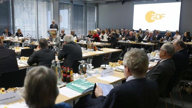 ZDF Fernsehratssitzung in Mainz am 11.12.2015