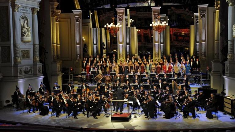 Die Staatskapelle Dresden mit dem S�chsischen Staatsopernchor unter der Leitung von Christian Thielemann