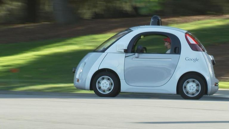 Selbstfahrendes Google-Auto.