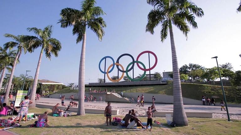 Olympiastadt Rio de Janeiro. Zum ersten Mal Olympische Spiele in Lateinamerika.