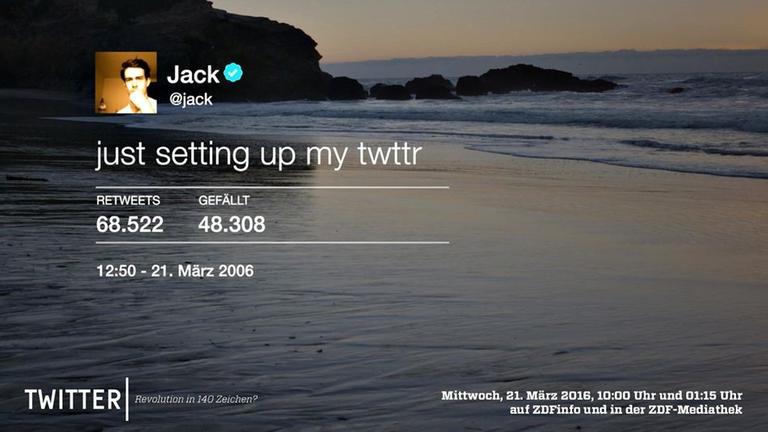 Das Key Visual zur Doku "Twitter - Revolution in 140 Zeichen?".