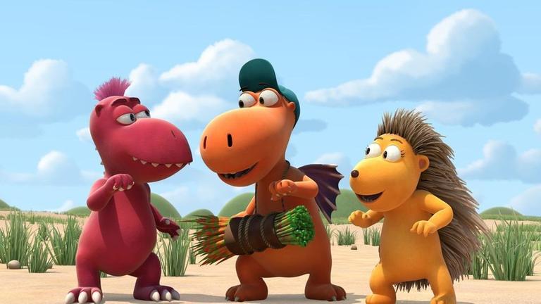 Der kleine Kokosnuss und seine besten Freunde, Fressdrache Oskar und Stachelschwein Matilda, haben es geschafft: Das wertvolle Feuergras ist wiedergefunden. Nun m�ssen sie es nur noch zur�ck nach Hause bringen. Kein leichtes Unterfangen, denn sie m�ssen daf�r Gr�nland durchqueren und das ist voller Schluckl�cher.