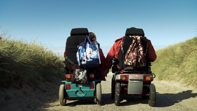 Protagonisten Susanne und Jan auf Sylt.
