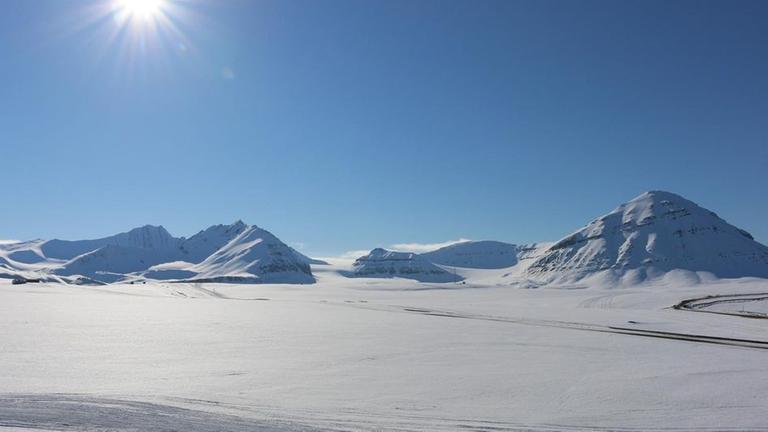 Winter in Spitzbergen