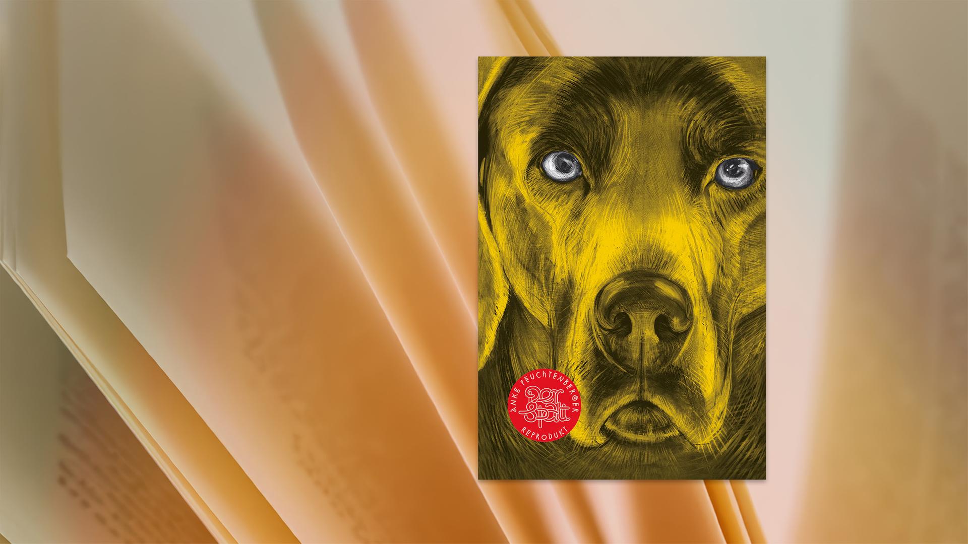 Auf dem Cover des Buches sieht man die Illustration eines Hundes.