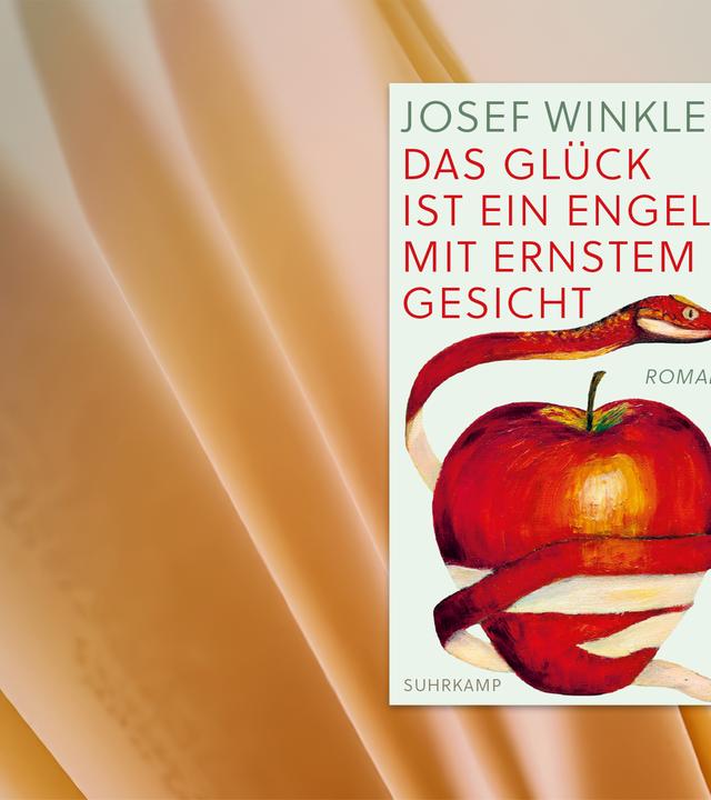 Auf dem Cover des Buches sieht man die Illustration eines Apfels aus dessen Schale eine Schlange entsteht.