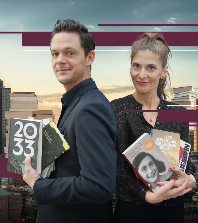 Katty Salié und Jo Schück auf der Frankfurter Buchmesse 2025