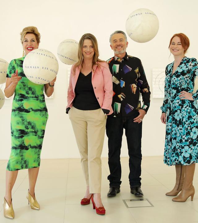 Barbara Vinken, Sandra Kegel, Gert Scobel und Katrin Schumacher