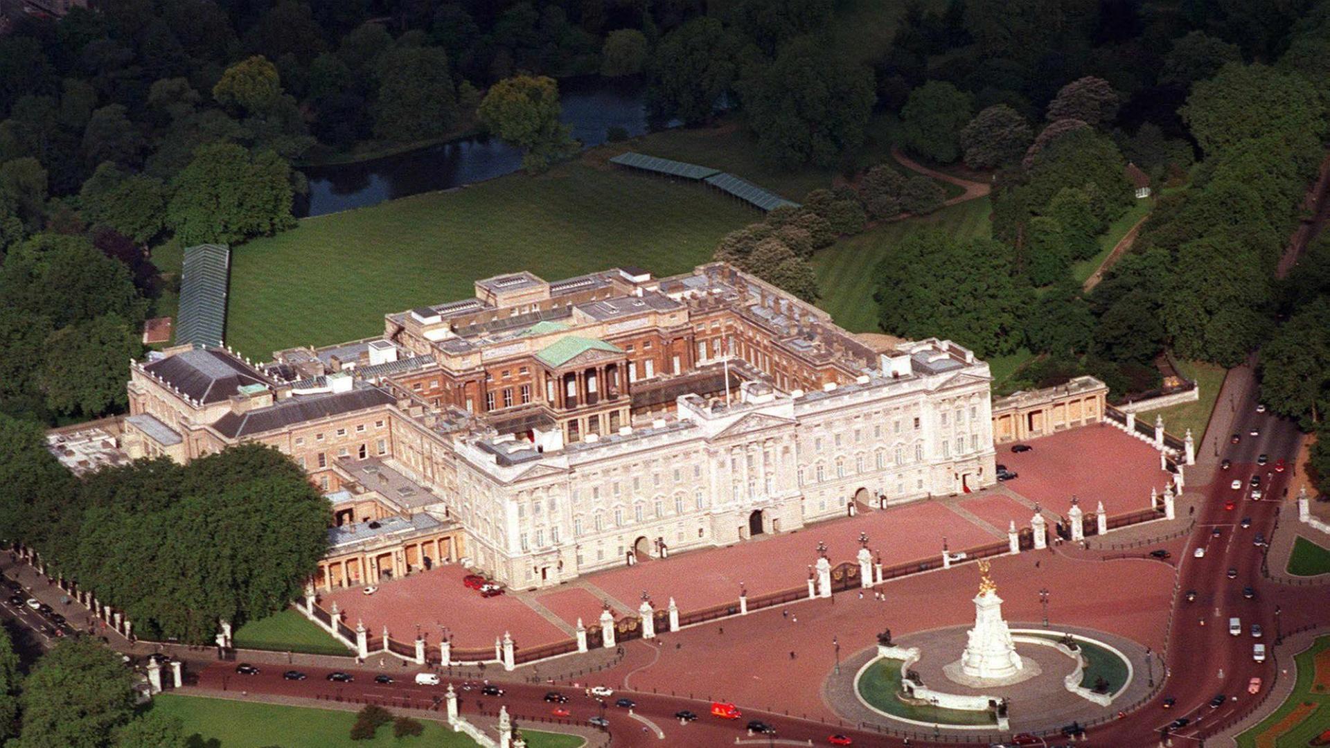 Buckingham Palast - Luftaufnahme
