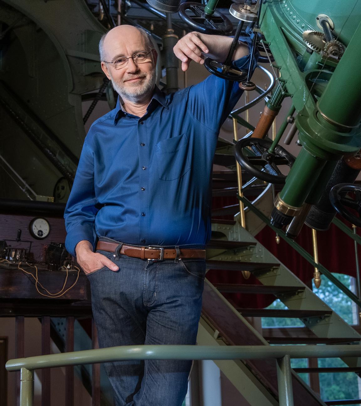 "Faszination Universum": Harald Lesch Großer Refraktor Potsdam