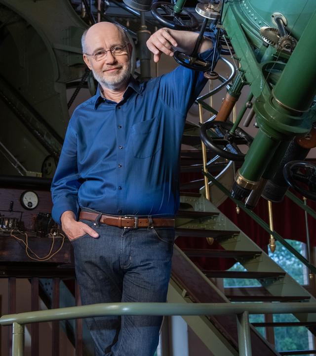 "Faszination Universum": Harald Lesch Großer Refraktor Potsdam