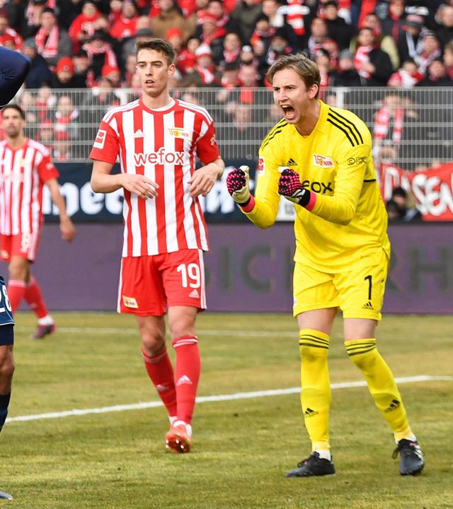 23. Spieltag der Bundesliga. 1. FC Union Berlin gegen 1. FC Köln.