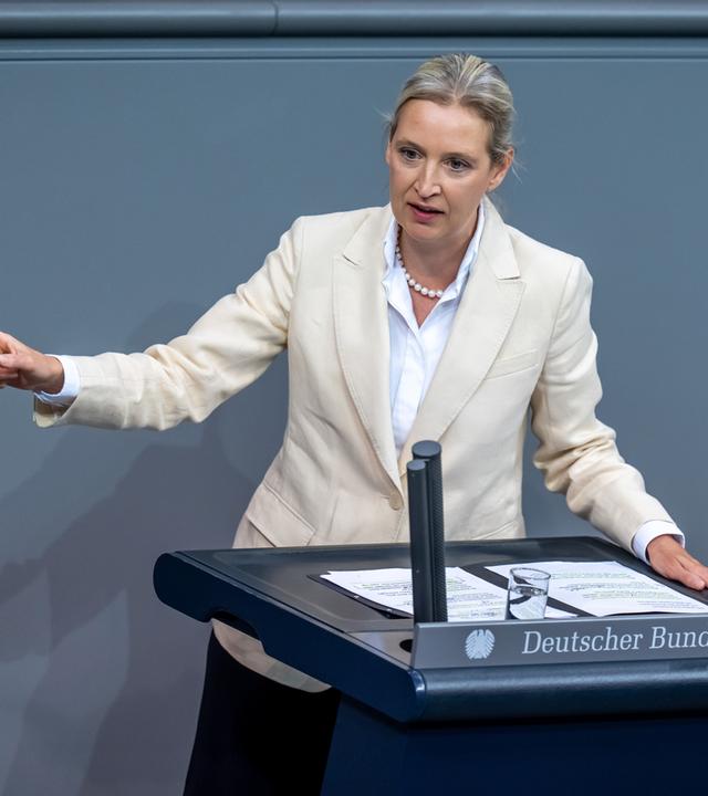 Alice Weidel im Bundestag