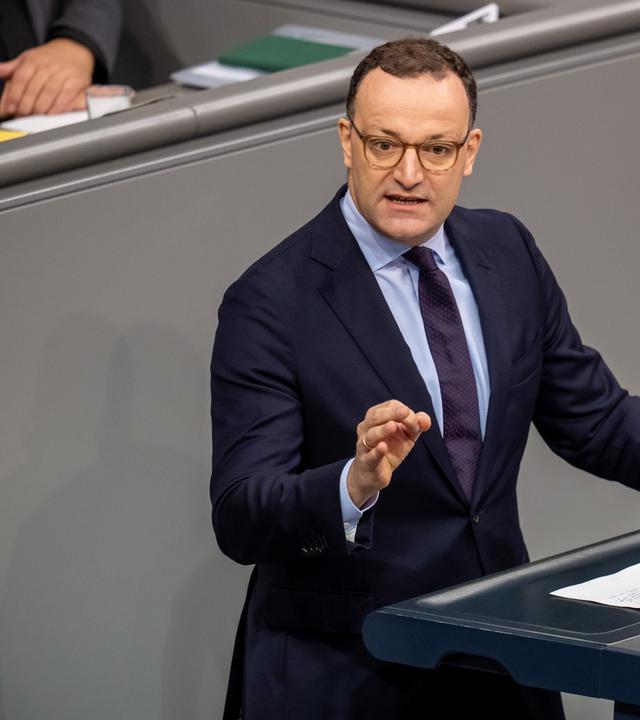 Jens Spahn im Bundestag
