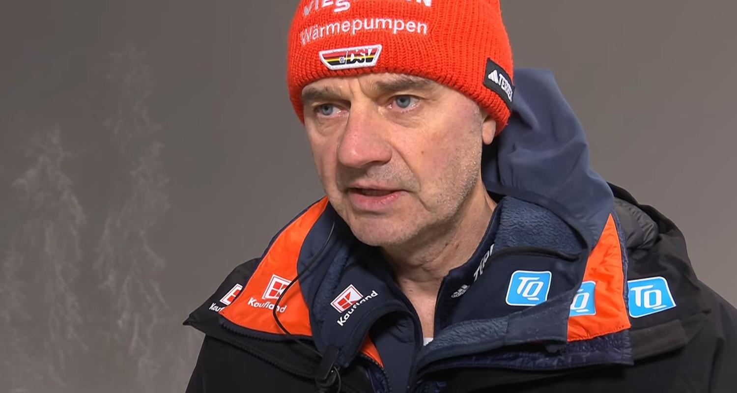 DSV-Skisprung-Bundestrainer Stefan Horngacher