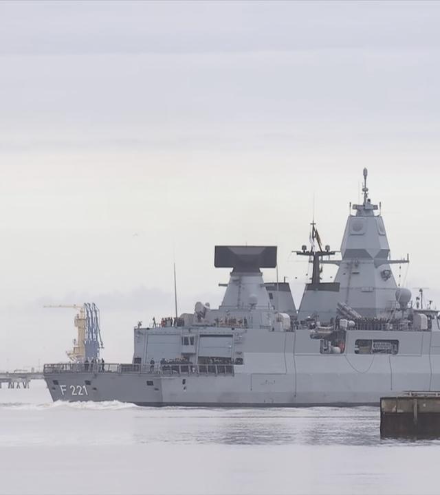 Bundeswehr-Fregatte Hessen