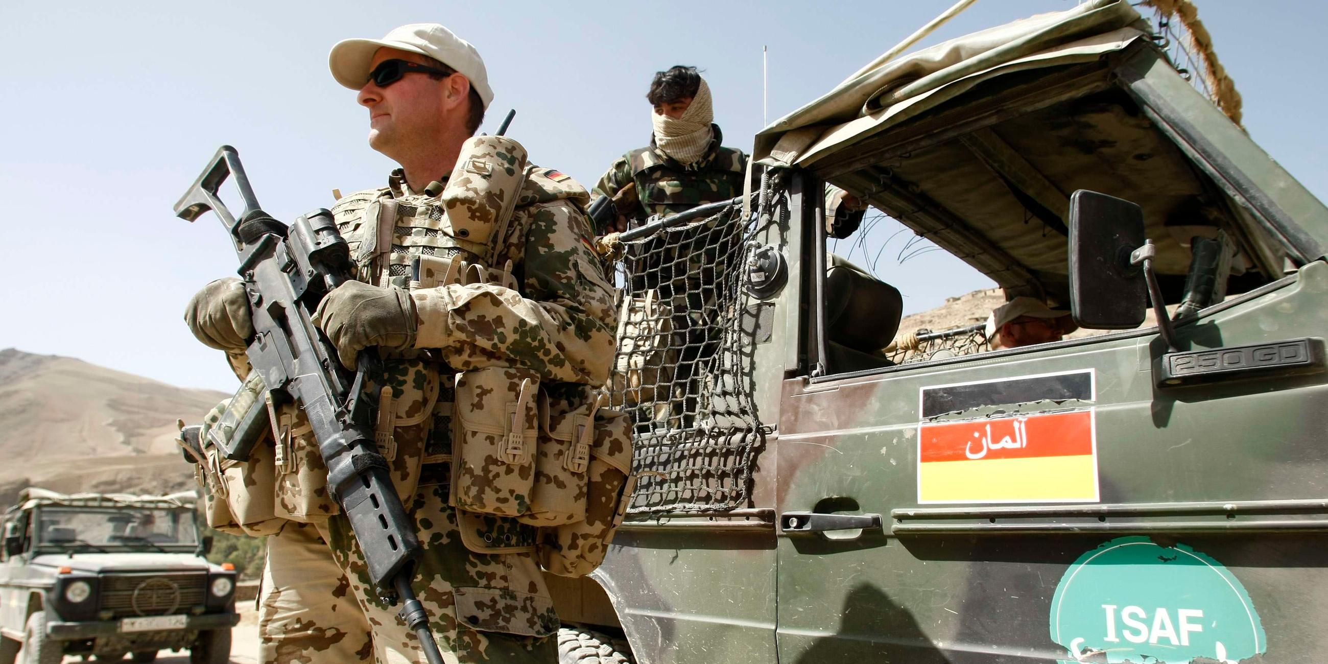 Deutsche ISAF-Soldaten in Afghanistan, Archivbild