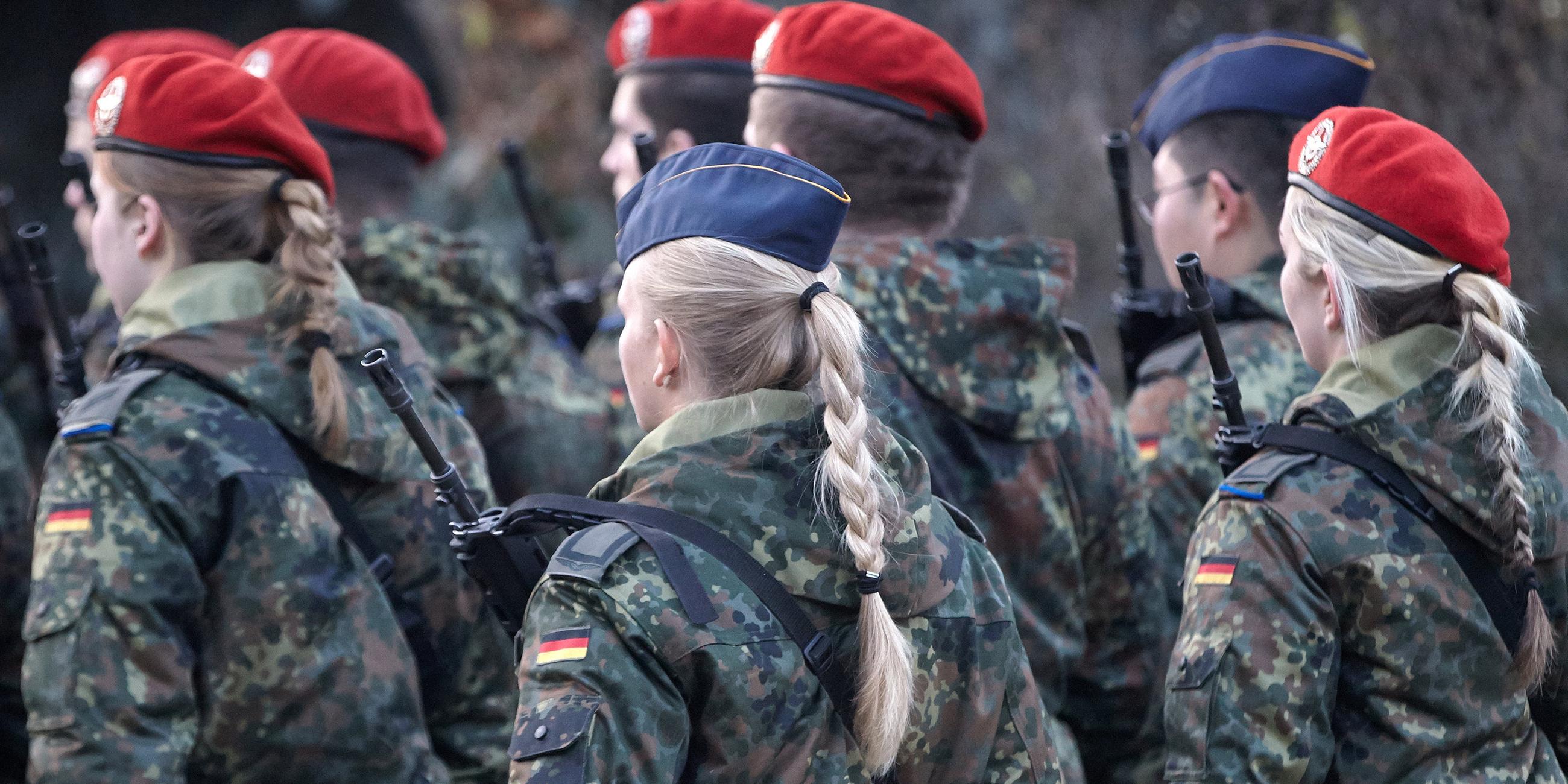 Soldatinnen der Bundeswehr