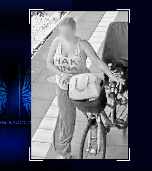 Links daneben: Lichtschematische Darstellung eines Fingerabdrucks.