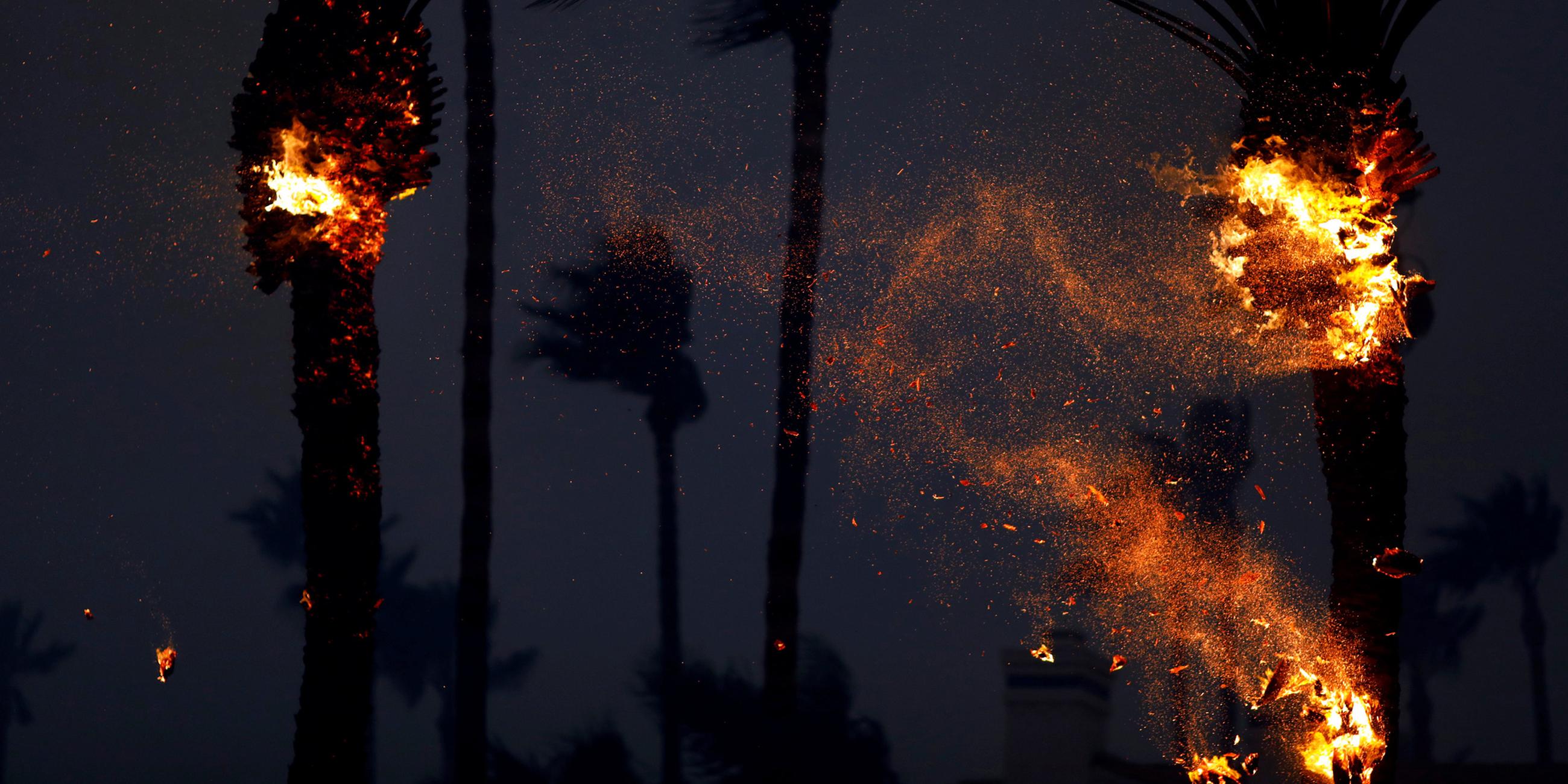 Buschbrände in Kalifornien