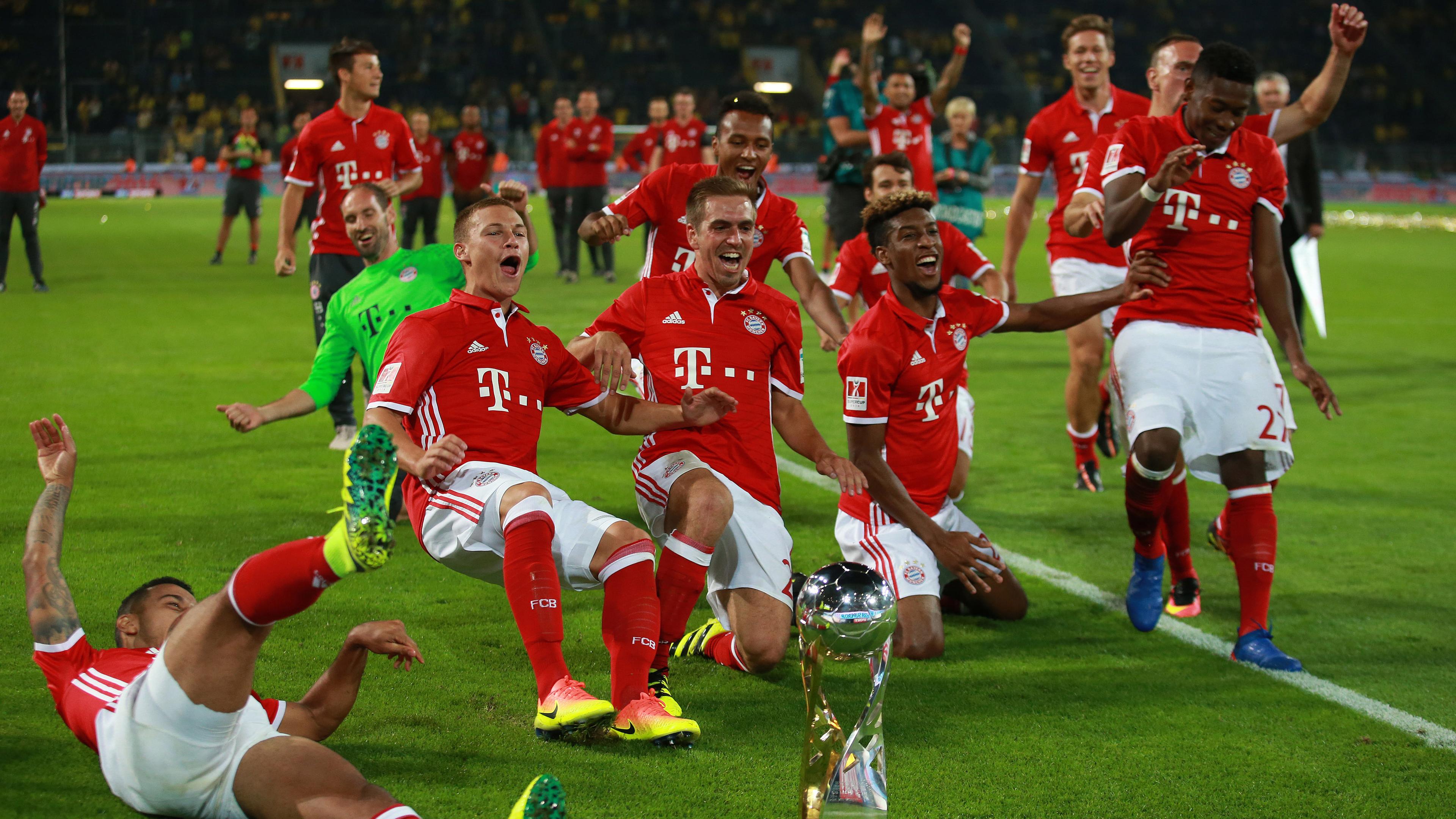 fc bayern muenchen ist dfb-supercupsiger 2016