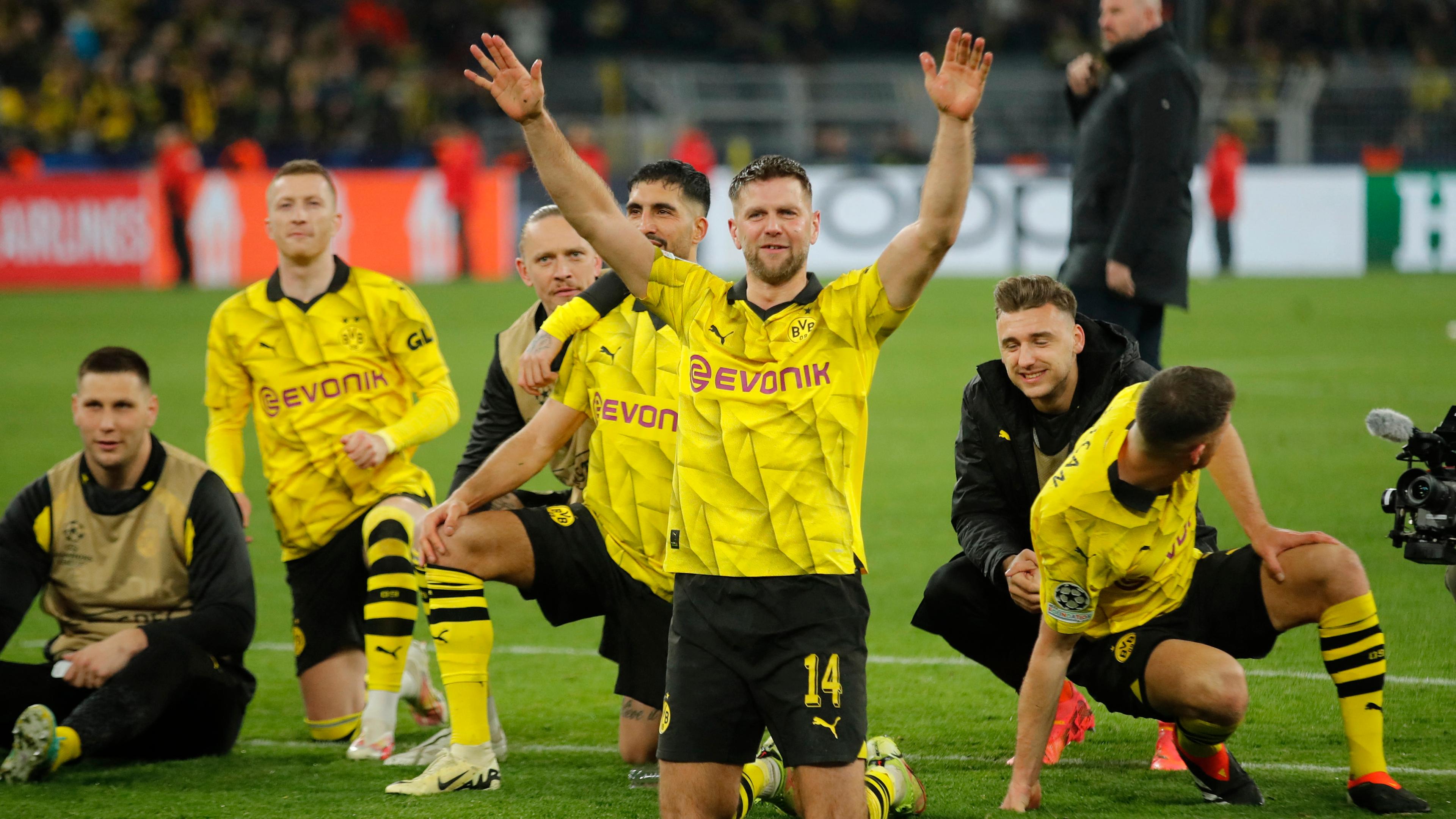 Borussia Dortmund jubelt.