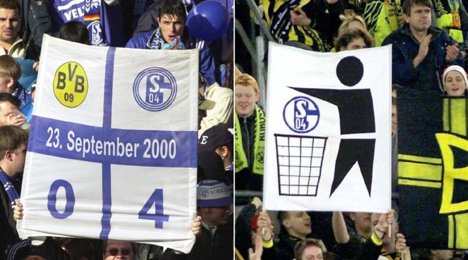 BVB - Schalke Banner