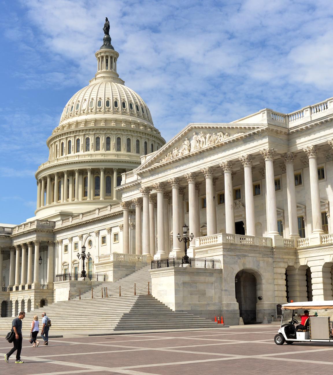Blick auf das Capitol in Washington
