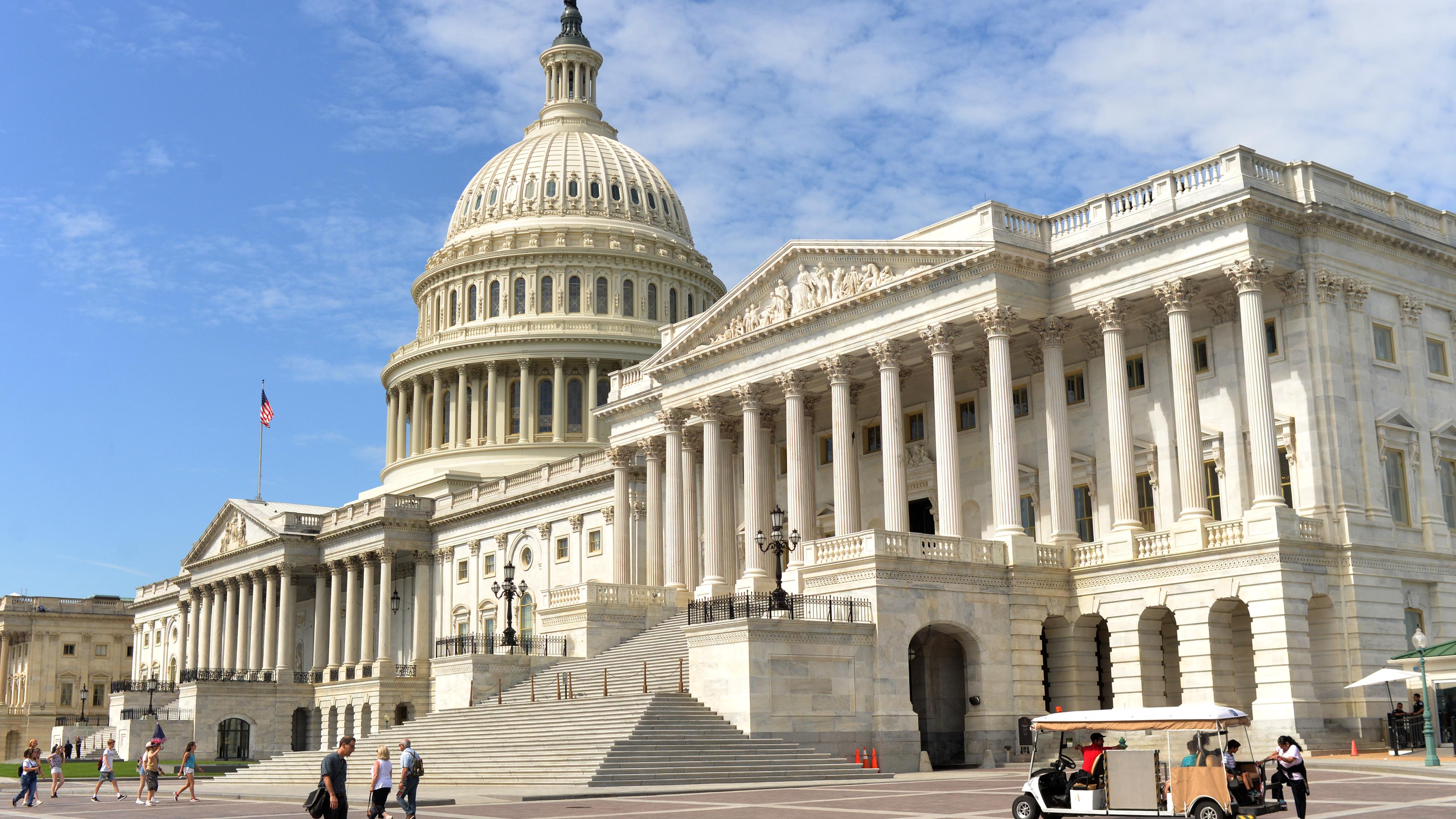 Blick auf das Capitol in Washington