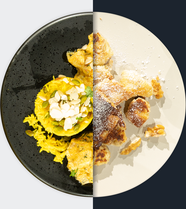 Indisches Cashew-Hähnchencurry vs. Nuss-Schmarrn