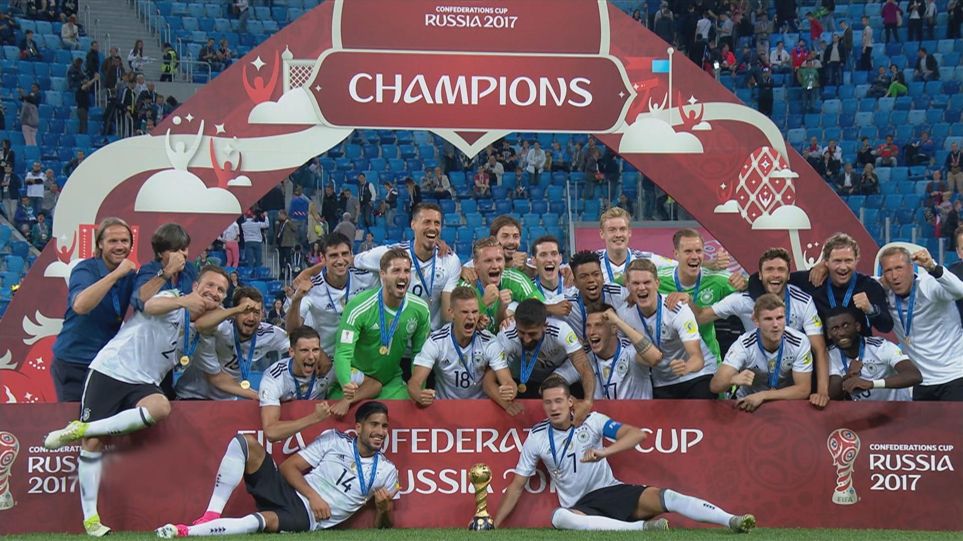 Deutschland gewinnt den Confed-Cup.