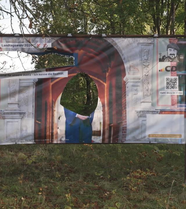 CDU-Plakat in Mecklenburg-Vorpommern