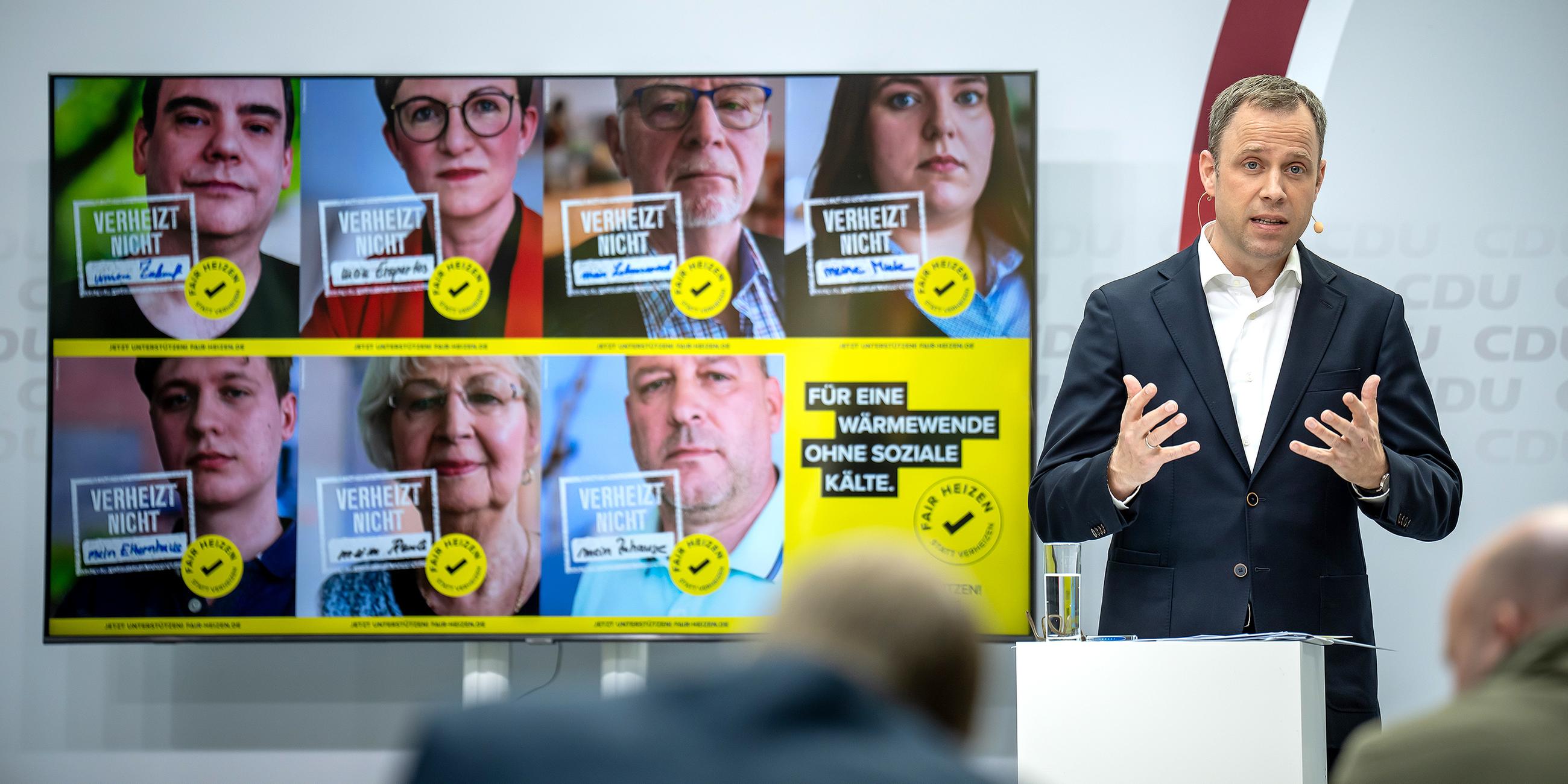 Mario Czaja stellt CDU-Kampagne vor