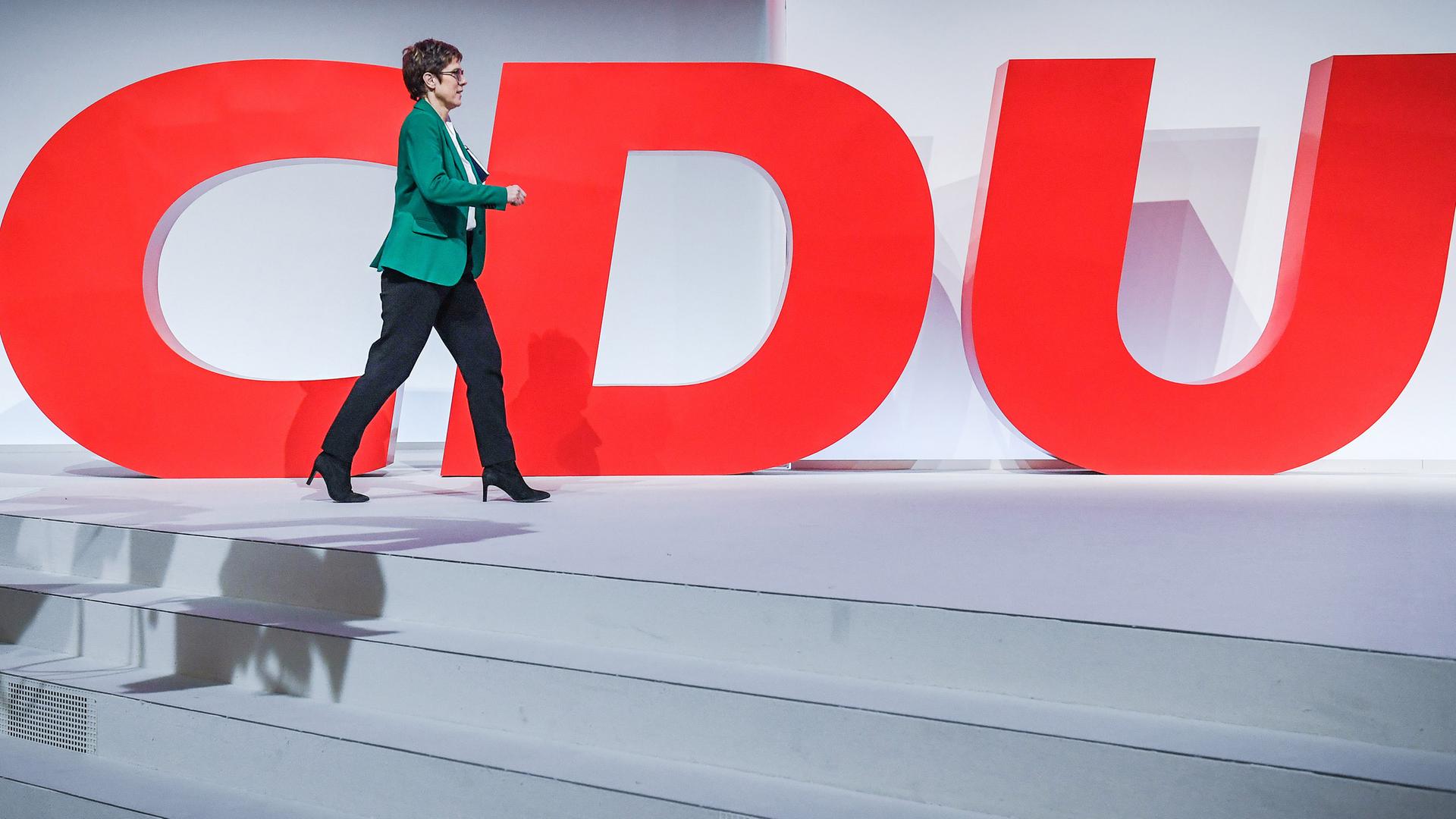 CDU Bundesparteitag - Kramp-Karrenbauer
