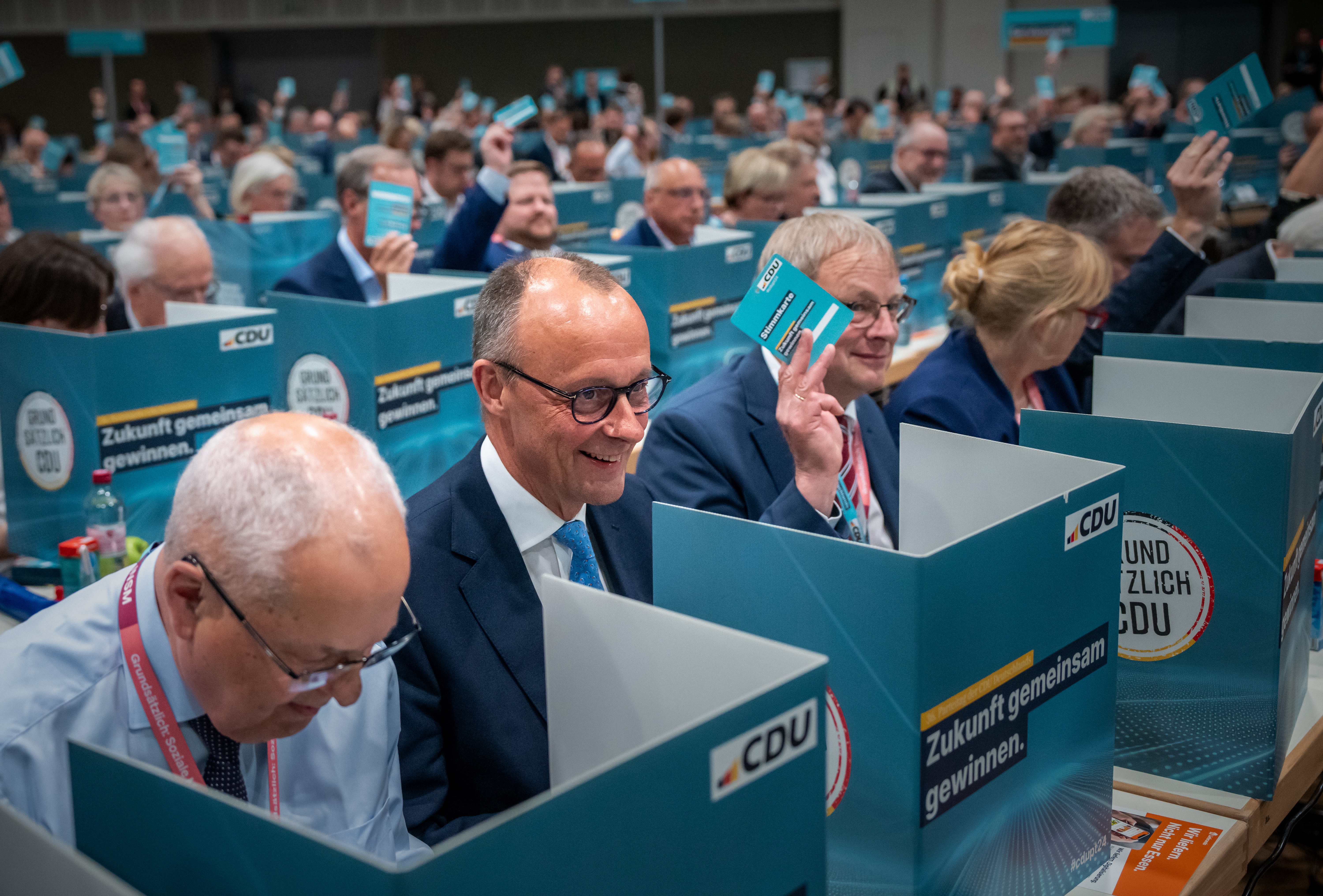Bericht vom Parteitag der CDU in Berlin