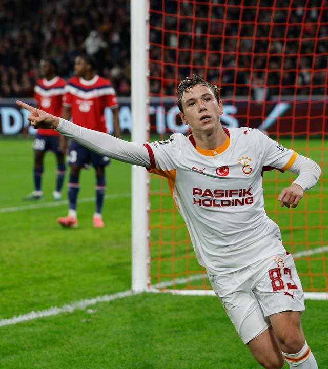 Fußball: OSC Lille gegen Galatasaray Istanbul in der Champions League.
