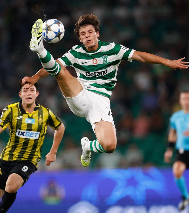 Lissabons Eduardo Quaresma in Aktion beim Spiel gegen Kairat Almaty.