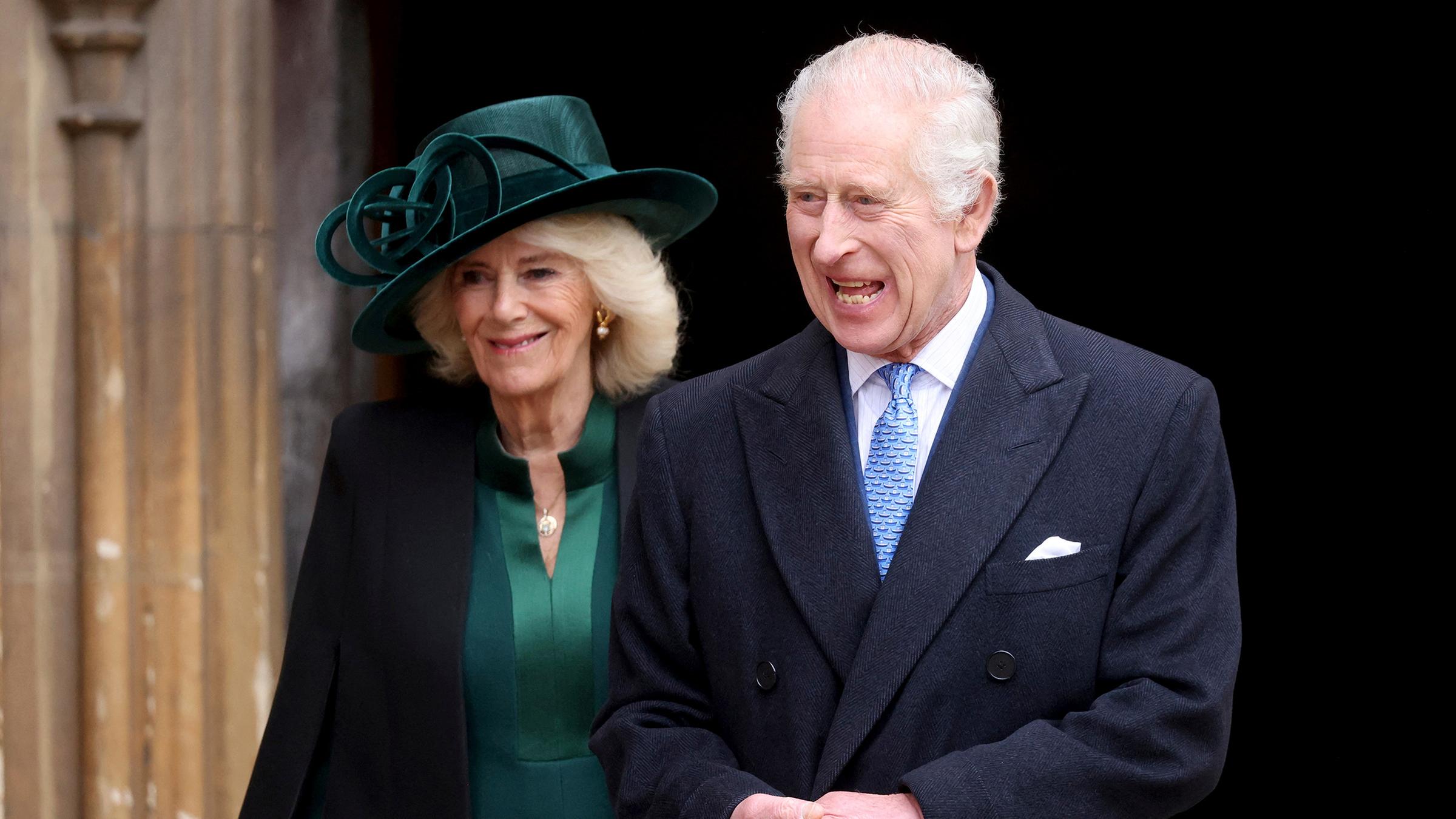 König Charles und seine Frau Camilla