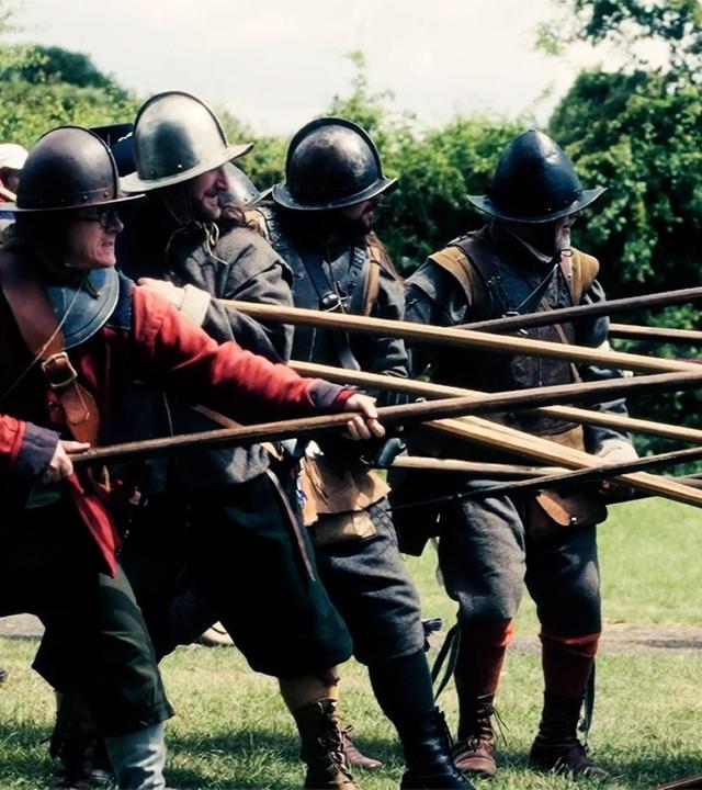 Der Englische Bürgerkrieg fordert viele Tote.